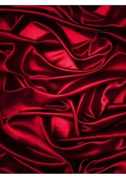 Bordo Saten Kumaş