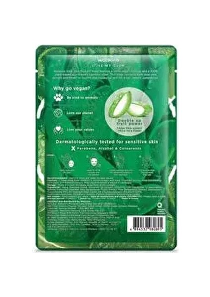 Fruity Maske Aloe Vera Radiant Maske * 2 Adet modelleri