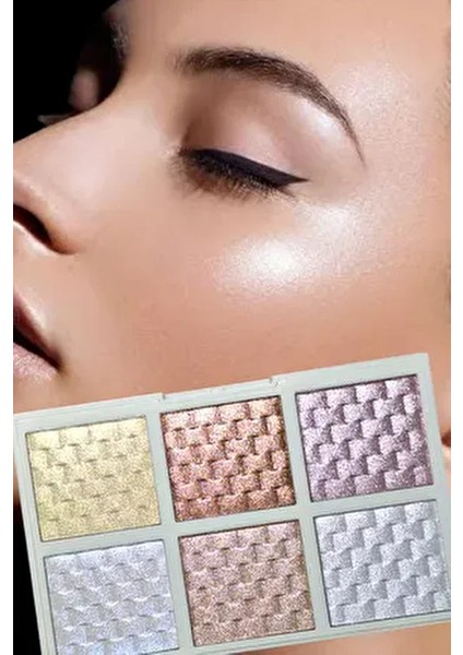 Big Shine Highlighter Paleti - Dudak Kalemi Hediyesi ile