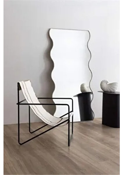 180 cm Dalgalı Duvar Boy Aynası - Konsol Üstü Salon Dekorasyon Aynası-47 fiyatları