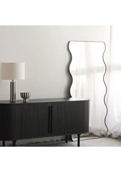 180 cm Dalgalı Duvar Boy Aynası - Konsol Üstü Salon Dekorasyon Aynası-47 fırsatları