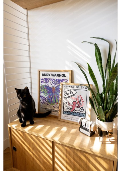 Japan&butterfly - Doğal Ahşap Çerçeveli Tablo 2'li Set modelleri