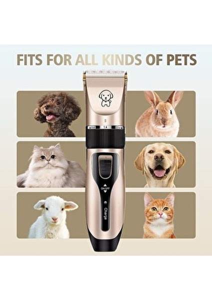 ERG-420 Şarjlı Pet Evcil Hayvan Bakım Seti Kedi, Köpek Tüy Kesme Tıraş Makinesi modelleri