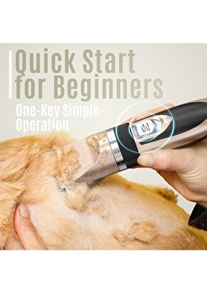 ERG-420 Şarjlı Pet Evcil Hayvan Bakım Seti Kedi, Köpek Tüy Kesme Tıraş Makinesi indirimleri