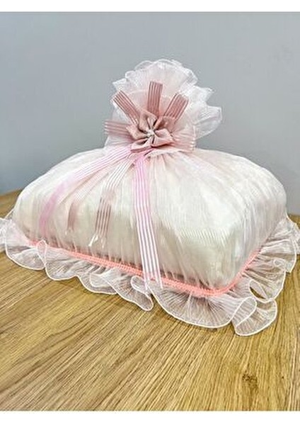 Saten Bohça Işleme Güllü Bohça Süslü Söz Nişan Hurcu Çeyizlik 50X40 fiyatları