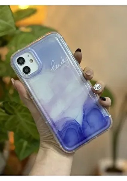 Iphone 11 Uyumlu ( 12 Görünümlü Köşeli ) Dream Kamera Korumalı Kılıf