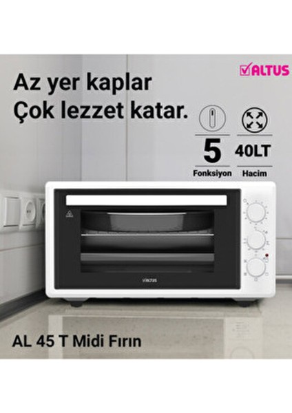 Al 45 T Turbo Fırın 4o Litre Turbo Fırın Arçelik Garantili fiyatları