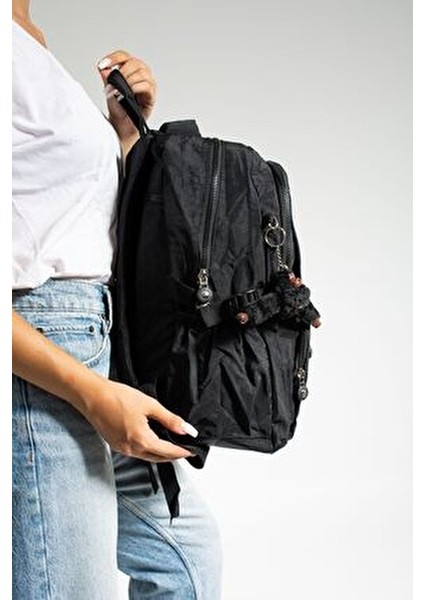 Okul Çantası Mega Büyük Boy Çok Bölmeli Sırt Çantası (Maymuncuklu ) indirimleri