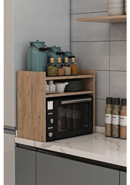 Tezgah Üstü Fırın Mikrodalga Mutfak Rafı fiyatları