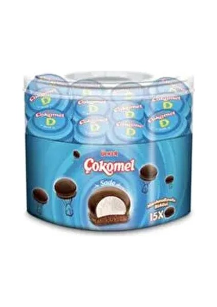 ( 3 Adet ) Ülker Çokomel Marshmallow Sade 180 gr