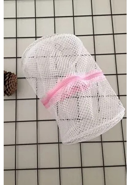 Sütyen Yıkama Filesi Tam Korumalı Hassas Çamaşır Yıkama Aparatı