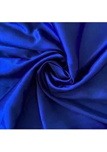 Saks Mavisi Saten Kumaş 150 cm En ( Ithal Saten )