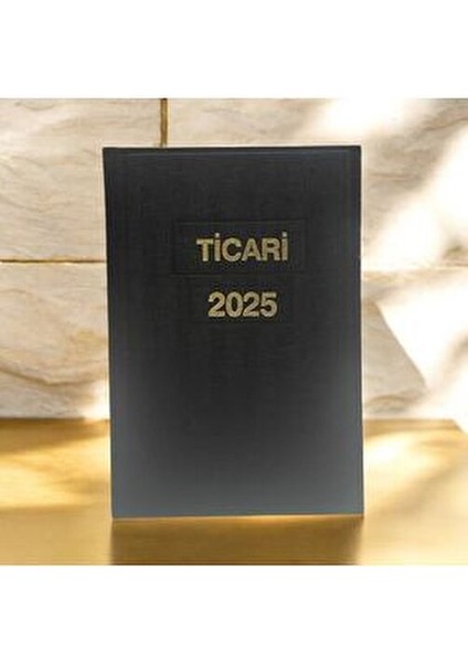 17X24 Ticari Kasa Ajandası 2025 Yılı Günlük Ajanda