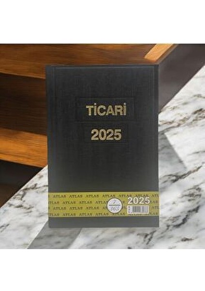 17X24 Ticari Kasa Ajandası 2025 Yılı Günlük Ajanda