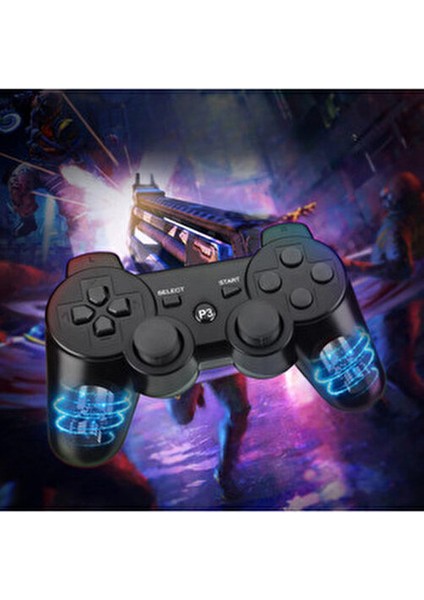 2li Ps3 Kablosuz Analog Oyun Kolu Dualshock Oyuncu Konsol Wireless Joystick Double Kumanda fiyatları