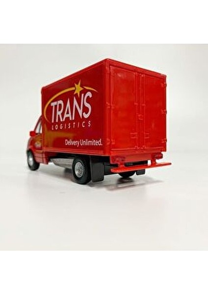 Mercedes Benz Sprinter Cargo Box 1:36 Ölçek Metal Die Cast Araba Gerçekçi Tasarım modelleri