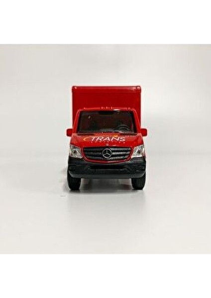 Mercedes Benz Sprinter Cargo Box 1:36 Ölçek Metal Die Cast Araba Gerçekçi Tasarım