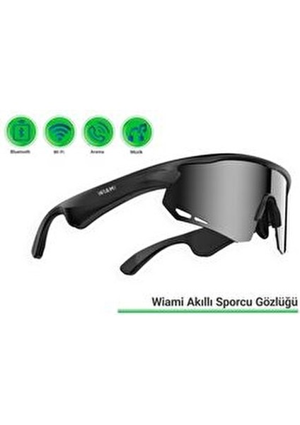 Akıllı Sporcu Güneş Gözlüğü – Bluetooth, Hoparlörlü ve Dayanıklı Tasarım