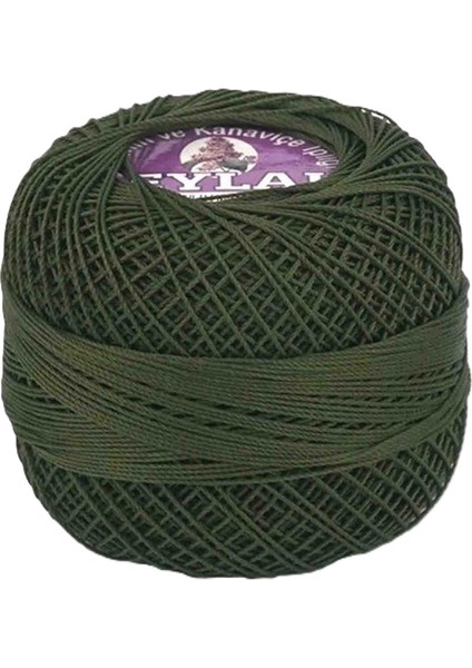 Etamin ve Kanaviçe İpliği 9 Kat 25 gr - Haki Yeşil - 3067 modelleri
