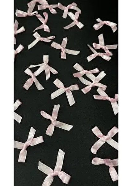 Fiyonk Saten Pembe Küçük 50ADET