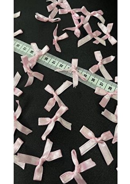 Fiyonk Saten Pembe Küçük 50ADET