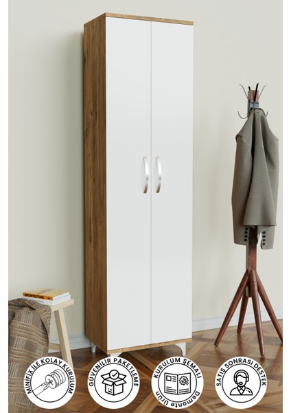 5 Raflı Çok Amaçlı Mutfak Dolabı Kiler Banyo Balkon Erzak Dolabı