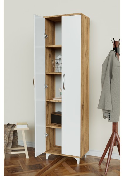 5 Raflı Çok Amaçlı Mutfak Dolabı Kiler Banyo Balkon Erzak Dolabı fiyatları