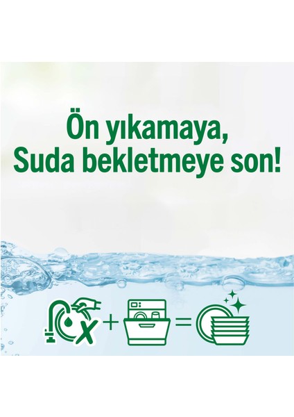 Power Sprey, 3’ü 1 arada, Bulaşıklarınız Ve Mutfağınız Için Zahmetsiz Temizlik Ve Parlaklık, Limon Kokulu, 500ml