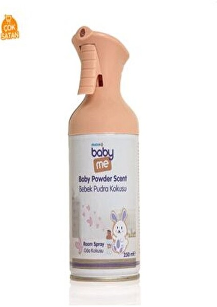 Sprey Bebek Pudrası Oda Kokusu 250 ml Doğal ve Ferahlatıcı indirimleri