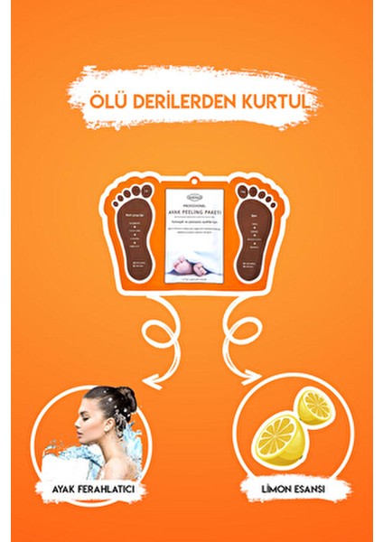 Çorap Tipi Ayak Peeling Maskesi modelleri