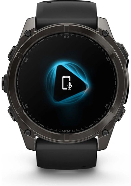 Fenix 8 – 51MM Amoled Sapphire Karbon Gri Dlc, Siyah/gri Silikon Kayışlı fırsatları
