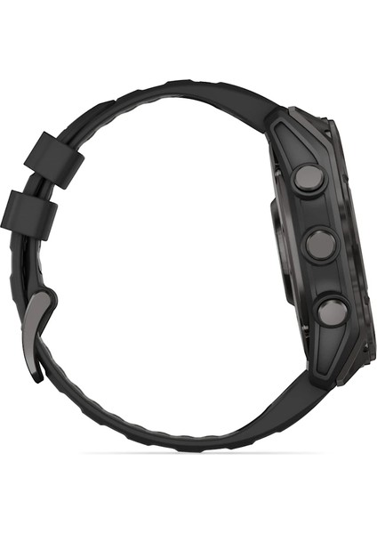 Fenix 8 – 51MM Amoled Sapphire Karbon Gri Dlc, Siyah/gri Silikon Kayışlı indirimleri