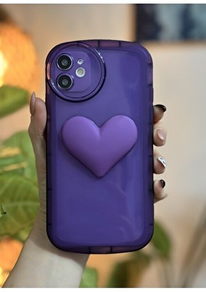 iPhone 11 Uyumlu Oyuncaklı Kalp Desenli Kılıf fiyatları