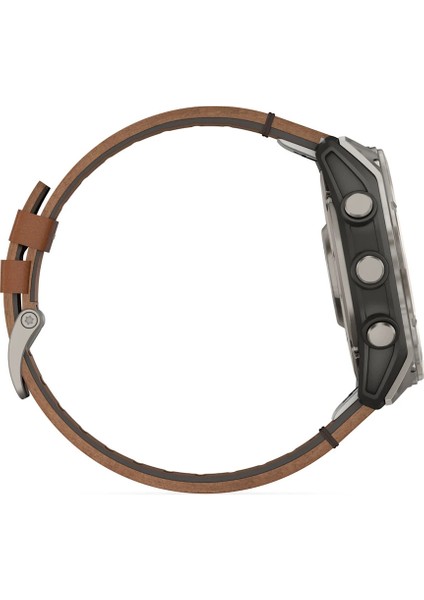 Fenix 8 – 51MM Amoled Sapphire Karbon Gri Dlc, Deri Kayışlı fırsatları