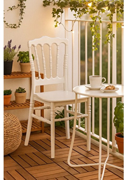 Miray Mutfak Sandalye 2 Adet -Beyaz fırsatları