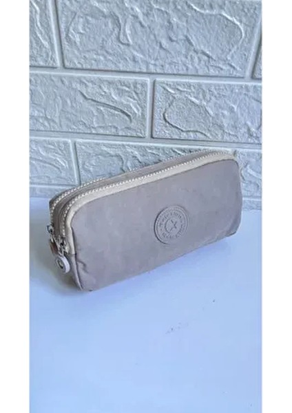 Kalem Kutusu Suya Dayanıklı Klinkır Kumaş İki Bölmeli Cüzdan Tipi