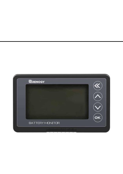 Renogy Batarya Monitörü , Akü Gösterge Paneli , Evrensel Pil Monitörü - Voltaj Aralığı 10V-120V ve 500A'E Kadar
