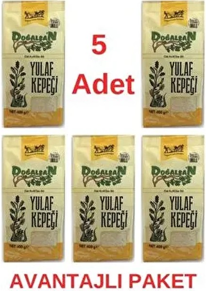 Yulaf Kepeği 400G x 5 Adet