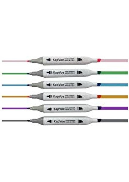 168 Adet Çift Uçlu Touch Marker Art Tasarım Keçeli Kalem Boya Seti +Çanta