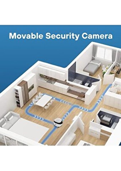 Franco Aile/evcil Hayvan Için Enabot Kablosuz Iç Mekan Wifi Kamera, 1080P Gözetim Kamerası modelleri