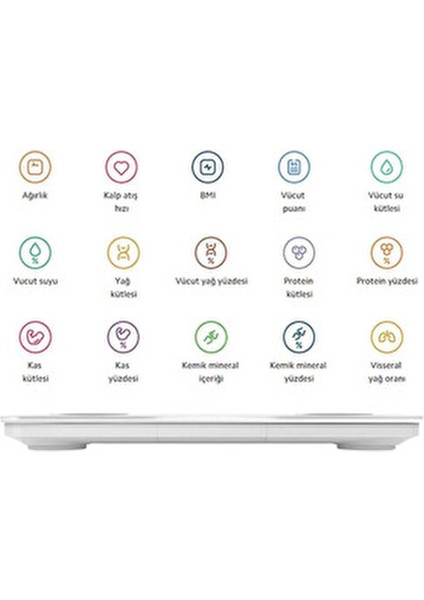 Mi Body Composition Scale S400 - Vücut Analiz Tartısı