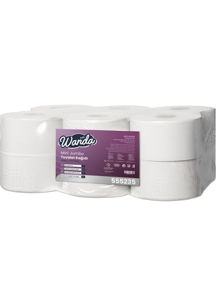 Mini Jumbo Tuvalet Kağıdı 4 KG 6'lı Paket - 95m