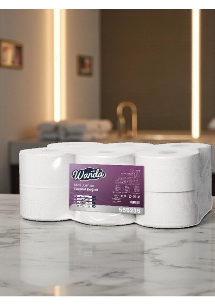 Mini Jumbo Tuvalet Kağıdı 4 KG 6'lı Paket - 95m fiyatları