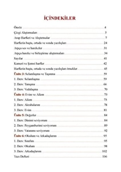5. Sınıf Akıllı Arapça Yazı Defteri / Kadir Güneş / Mektep Yayınları / 9786055067670