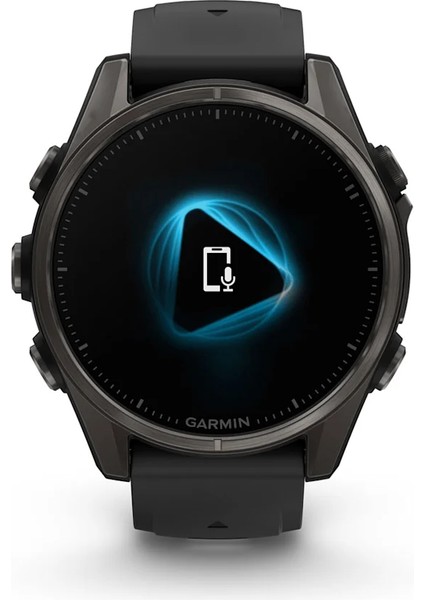 Fenix 8 - 43 mm Amoled Sapphire Karbon Gri Dlc Titanyum Siyah/gri Silikon Kayışlı fırsatları
