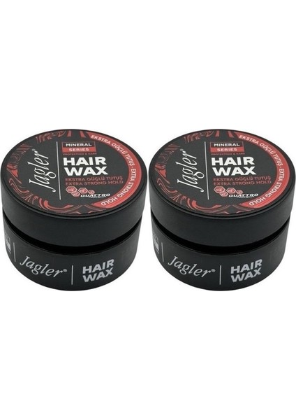 Süper Wax 150ML Extra Strong Hold - Ekstra Güçlü Tutuş (2 Li Set)