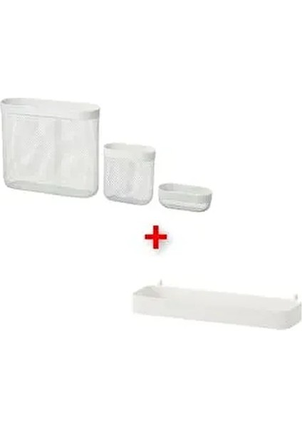 Skadıs 4 Parça Çok Amaçlı Çelik Pano Parçaları