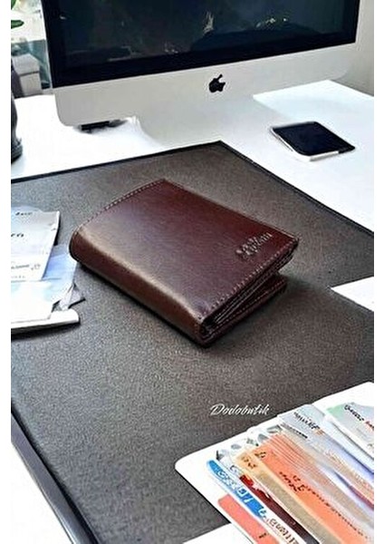 Hakiki Deri Klasik Kahverengi Cüzdan (12CM x 9cm) fırsatları