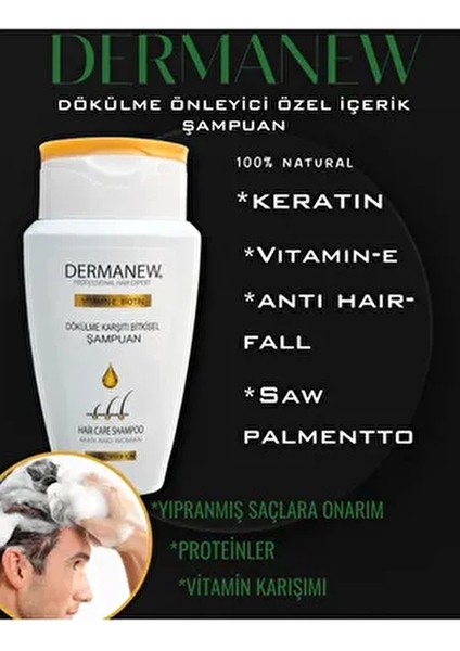 Dökülme Karşıtı Şampuan Kadın - Erkek Özel Içerik , Saç Uzatıcı (Serum Destekleyici- Dengeleyici) fiyatları