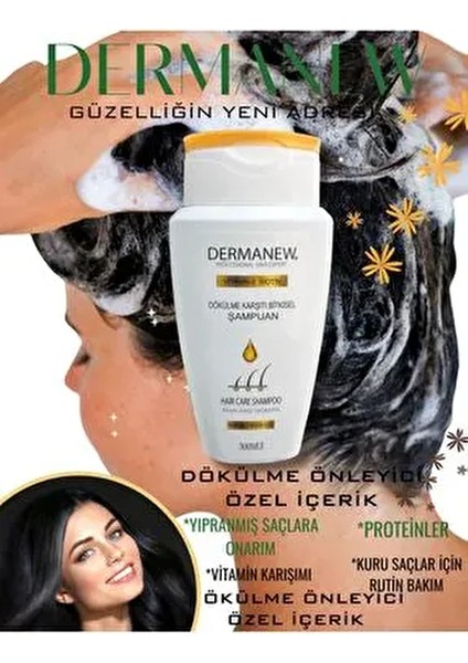 Dökülme Karşıtı Şampuan Kadın - Erkek Özel Içerik , Saç Uzatıcı (Serum Destekleyici- Dengeleyici) modelleri